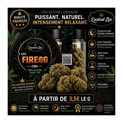 CBN Premium - 20% - 2g - L'instant Zen