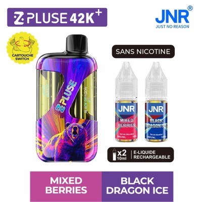 Puff Z Pluse 42K + 2x10ml - 0mg - JNR