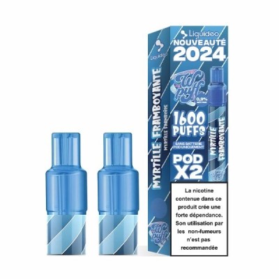 WPUFF 2.0 17mg (2pcs)  2ml Cartouches Pré-Remplies