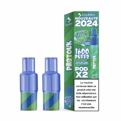 WPUFF 2.0 9mg (2pcs)  2ml Cartouches Pré-Remplies